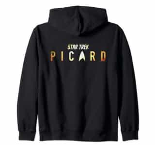 Star Trek Picard Logo Rendered Zip Hoodie