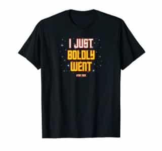 Star Trek Boldly Went T-Shirt