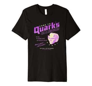 Star Trek: Deep Space Nine Come To Quark’s Bar Vintage Logo Premium T-Shirt