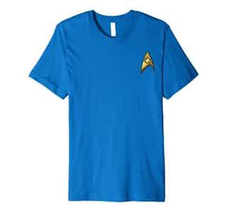 Star Trek Original Series Sciences Badge Costume T-Shirt