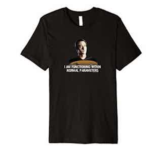 Star Trek: The Next Generation Data Parameters Premium T-Shirt