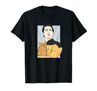 Star Trek: The Next Generation Data Ode To Spot Portrait T-Shirt