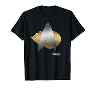 Star Trek Next Generation Kitty Cat Logo T-Shirt