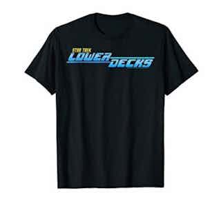 Star Trek: Lower Decks Blue Logo T-Shirt