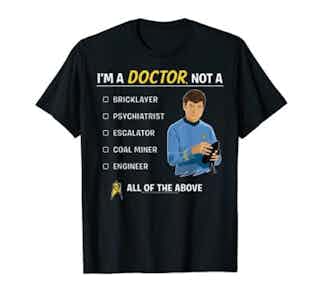 Star Trek Original Series McCoy I’m A Doctor T-Shirt