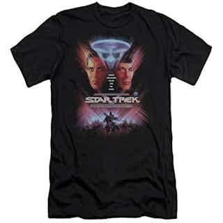 Star Trek Movies The Final Frontier(Movie) – Men’s Slim Fit T-Shirt Men’s Slim Fit T-Shirt/M/Black