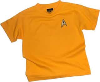 Star Trek (The Original Series) Command Gold Uniform Adult T-Shirt, XX-Large