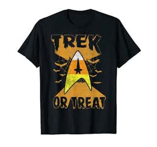Star Trek Candy Corn Trek Or Treat Halloween T-Shirt