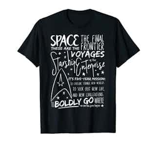 Star Trek Original Series Handwritten Speech Graphic T-Shirt