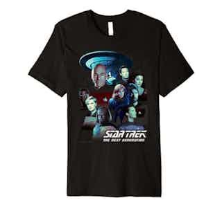 Star Trek Next Generation Crew Portraits Premium T-Shirt