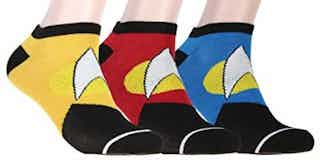 Star Trek Socks The Next Generation Ankle Socks Adult Men Women (3 Pack)