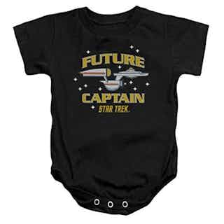 Star Trek Future Captain Infant One-Piece Snapsuit, 18 Months Black