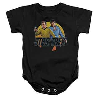 Star Trek Phasers Ready Infant One-Piece Snapsuit, 18 Months Black