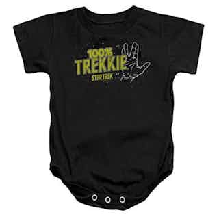 100% Trekkie — Star Trek — Infant One-Piece Snapsuit, 24 Months